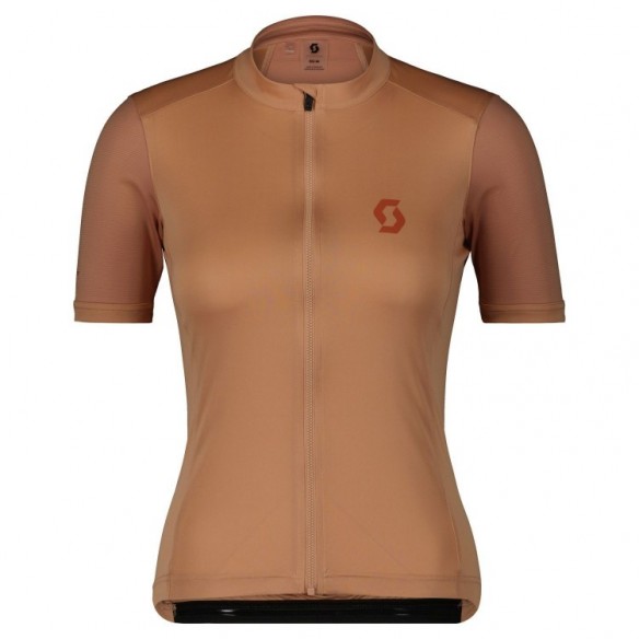 Maillot Ws Endurance 10 S/SL Rose Beige/Braze Orange