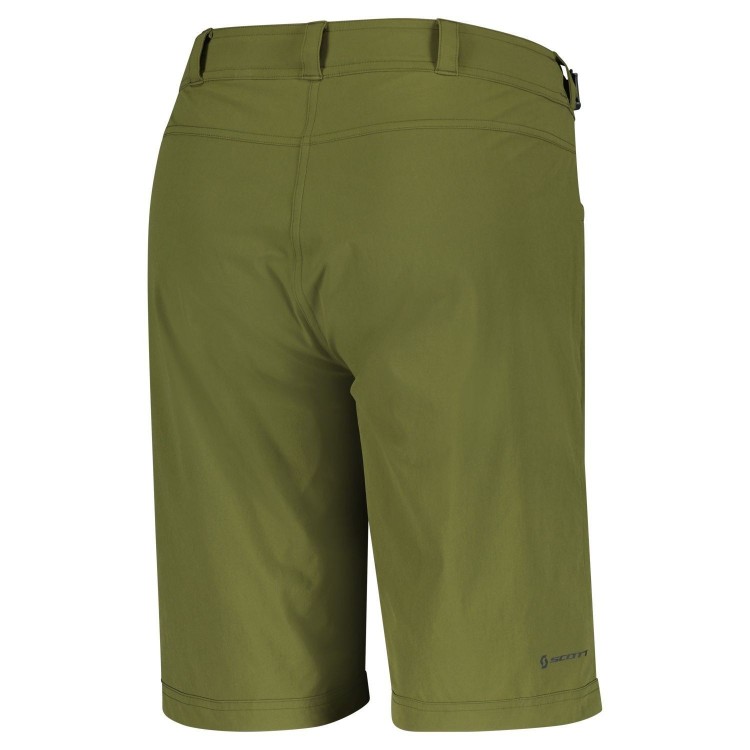 Culotte Ws Trail Flow W/Pad Fir Green