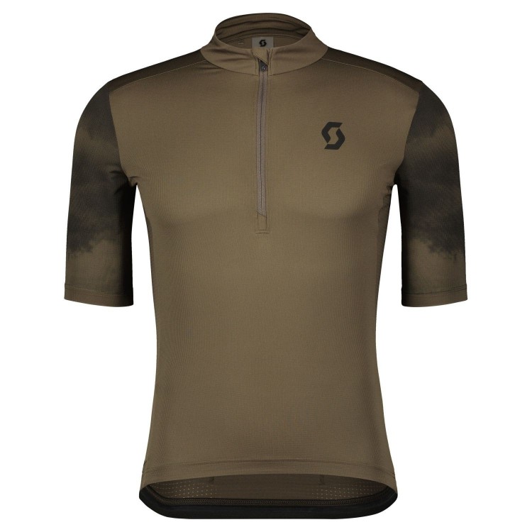 Maillot Ms Gravel 10 Ss Shadow Brown/Black