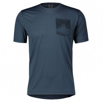 Maillot Ms Gravel 20 Ss Metal Blue/Dark Blue