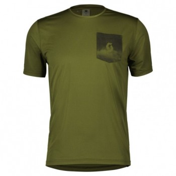 Maillot Ms Gravel 20 Ss Fir Green/Black