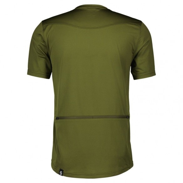 Maillot Ms Gravel 20 Ss Fir Green/Black