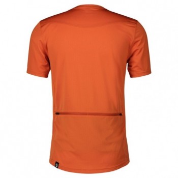 Maillot Ms Gravel 20 Ss Braze Orange/Dark Grey 2
