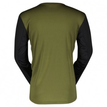 Maillot Ms Trail Vertic Ls Fir Green/Black 2