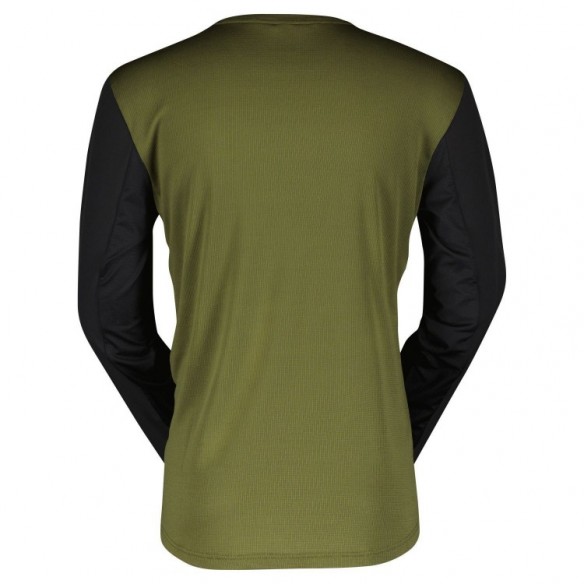 Maillot Ms Trail Vertic Ls Fir Green/Black