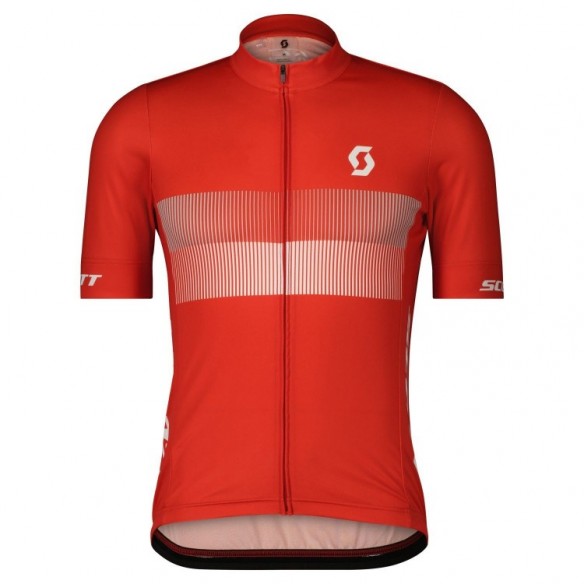 Maillot Ms RC Team 10 Ss Fiery Red/White