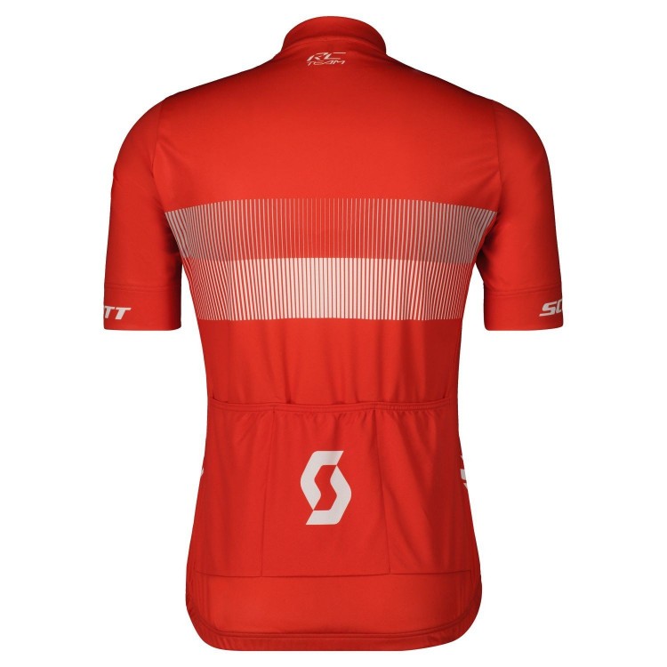 Maillot Ms RC Team 10 Ss Fiery Red/White