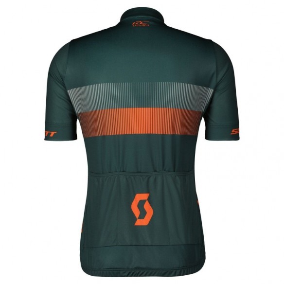 Maillot Ms RC Team 10 Ss Aruba Green/Braze Orange