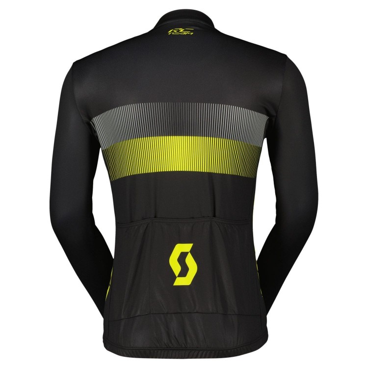 Maillot Ms RC Team 10 Ls Black/Sulphur Yellow