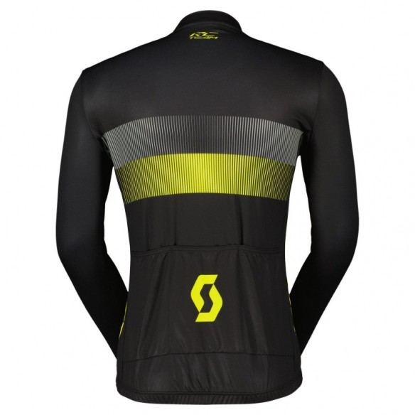 Maillot Ms RC Team 10 Ls Black/Sulphur Yellow
