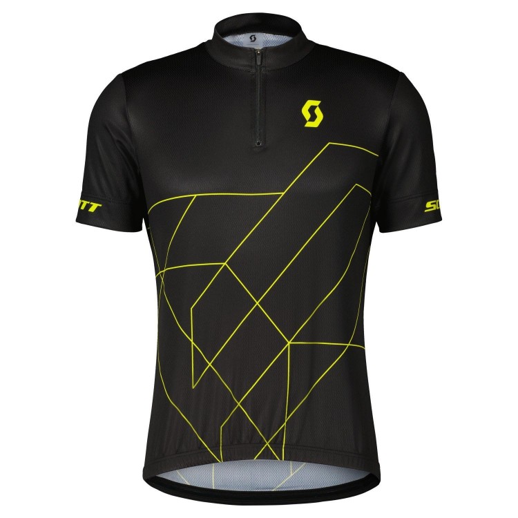 Maillot Ms RC Team 20 Ss Black/Sulphur Yellow