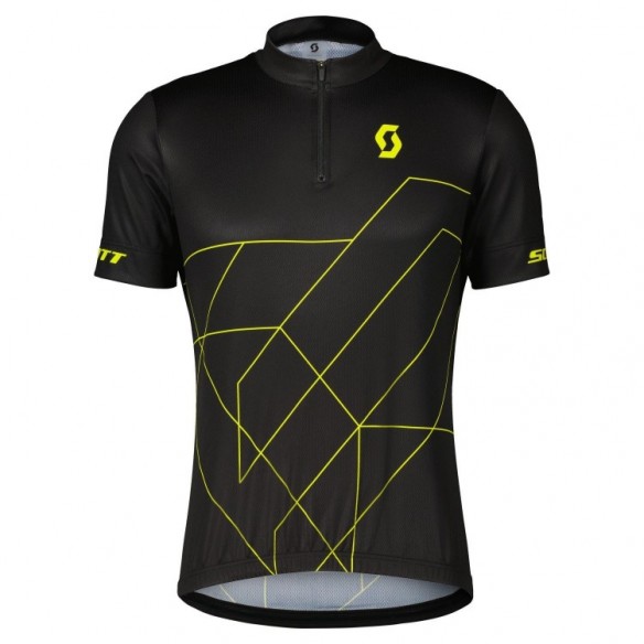 Maillot Ms RC Team 20 Ss Black/Sulphur Yellow