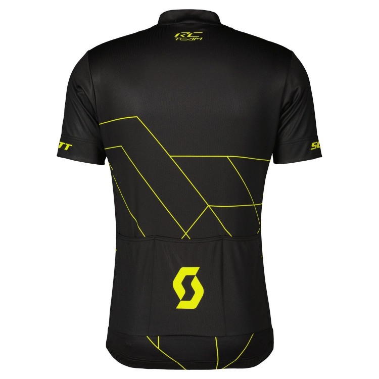 Maillot Ms RC Team 20 Ss Black/Sulphur Yellow