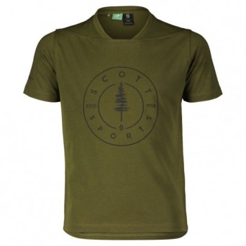 Maillot Jr Trail Flow 10 Dri Ss Fir Green