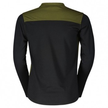 Maillot Jr Trail Flow 10 Dri Ls Fir Green/Black 2