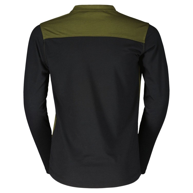 Maillot Jr Trail Flow 10 Dri Ls Fir Green/Black