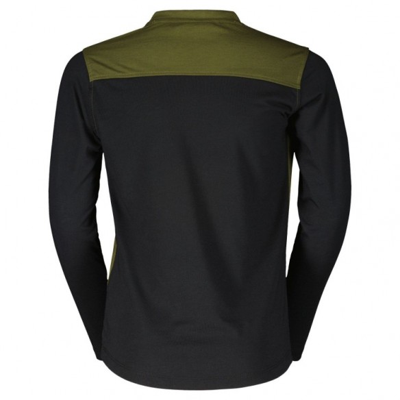 Maillot Jr Trail Flow 10 Dri Ls Fir Green/Black
