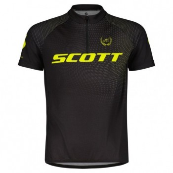 Maillot Jr RC Pro Ss Black/Sulphur Yellow