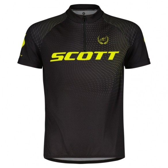 Maillot Jr RC Pro Ss Black/Sulphur Yellow