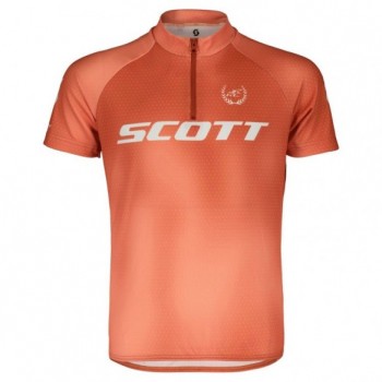 Maillot Jr RC Pro Ss Rose Beige/Braze Orange
