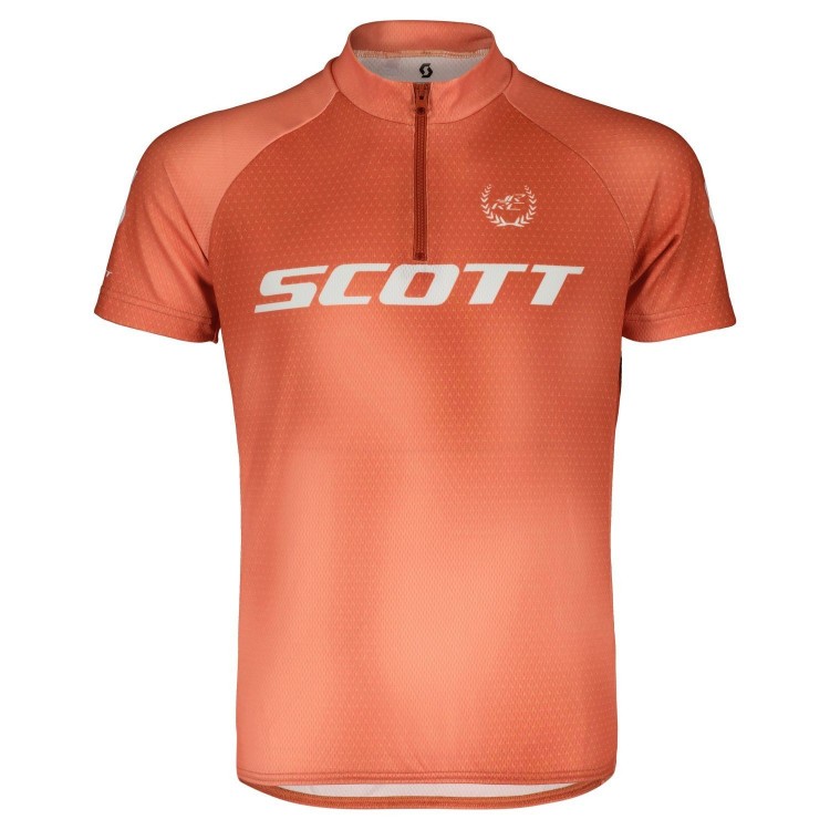 Maillot Jr RC Pro Ss Rose Beige/Braze Orange