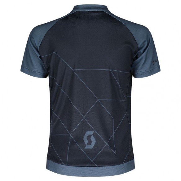 Maillot Jr RC Team Ss Dark Blue/Metal Blue
