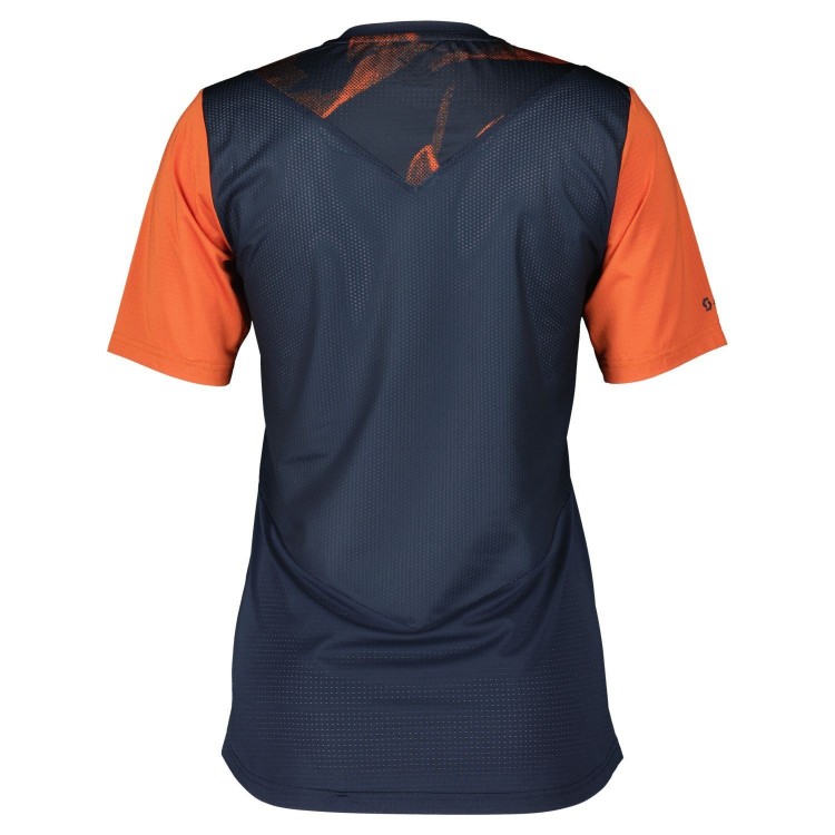 Maillot Ws Trail Vertic Ss Dark Blue/Braze Orange