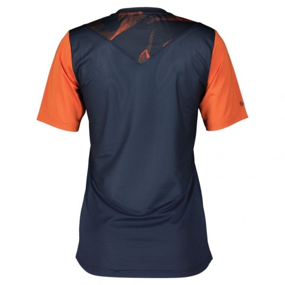 Maillot Ws Trail Vertic Ss Dark Blue/Braze Orange