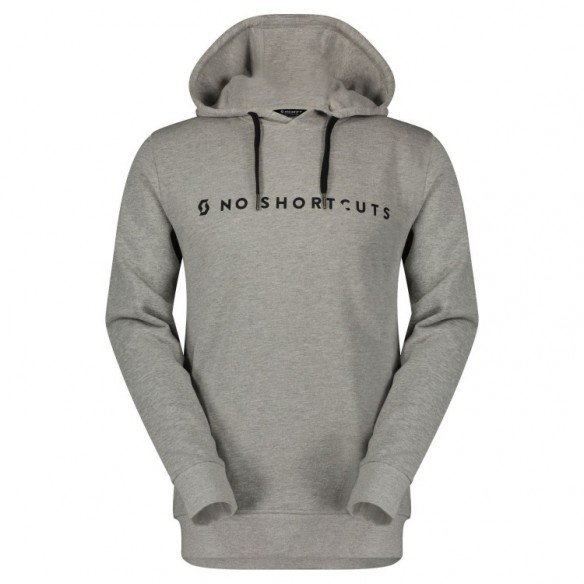 Sudadera Ms No Shortcuts Ls Grey Melange