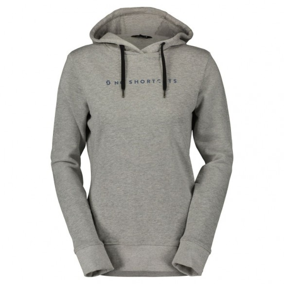 Sudadera Ws No Shortcuts Ls Grey Melange