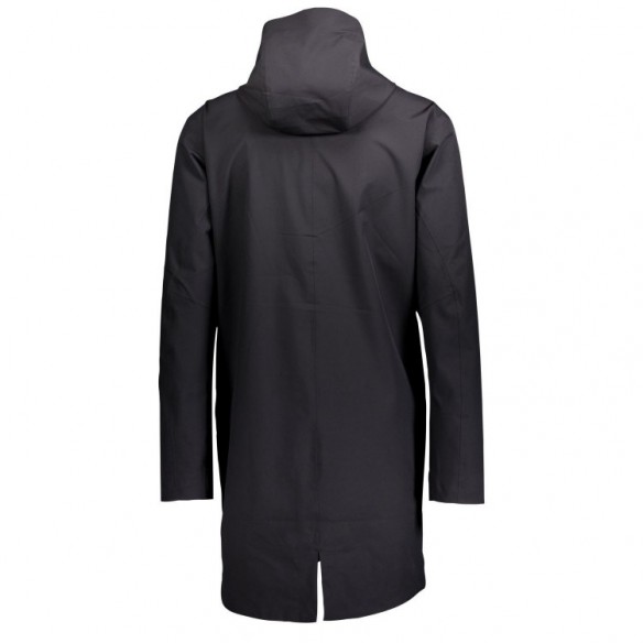 Chaqueta Ms Rain Coat Ft Black/Grey