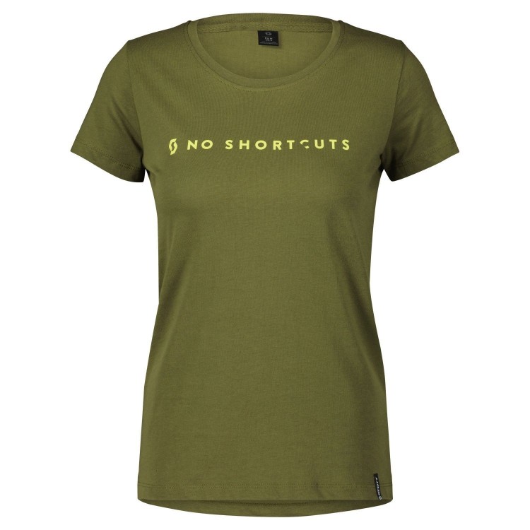 Camiseta Ws No Shortcuts Ss Fir Green