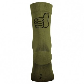 Calcetín Full SEnd Crew Fir Green/Black 2