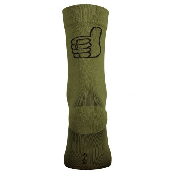 Calcetín Full SEnd Crew Fir Green/Black