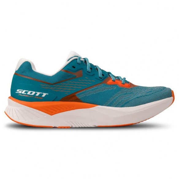 Zapatillas SCOTT Pursuit Ride Mineral Green/Glow Orange