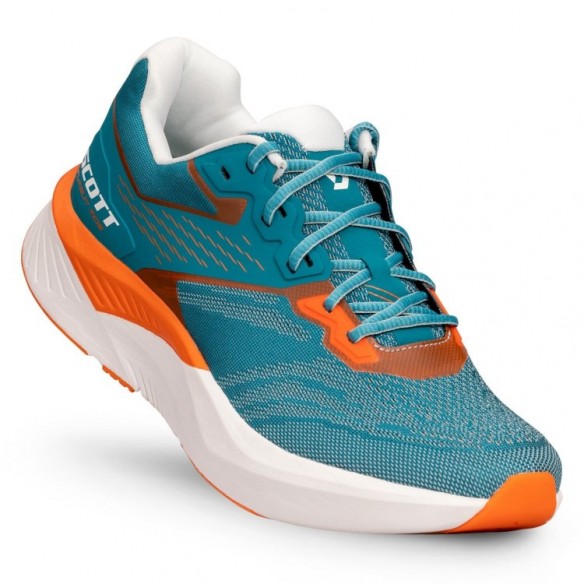 Zapatillas SCOTT Pursuit Ride Mineral Green/Glow Orange