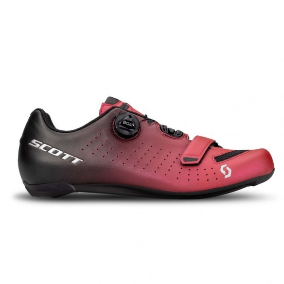 Zapatillas SCOTT Road Comp Boa Black Fade/Metallic Red