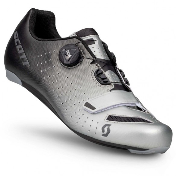 Zapatillas SCOTT Road Comp Boa Black Fade/Metallic Silver