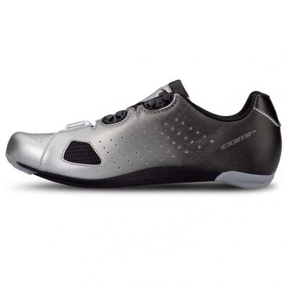 Zapatillas SCOTT Road Comp Boa Black Fade/Metallic Silver