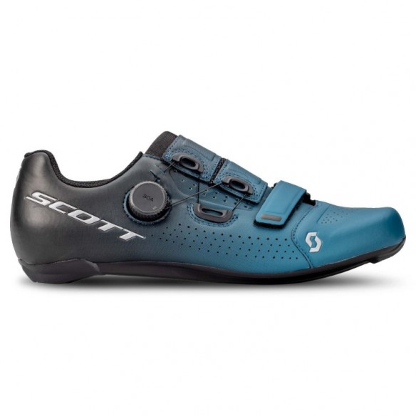 Zapatillas SCOTT Road Team Boa Black Fade/Metallic Blue