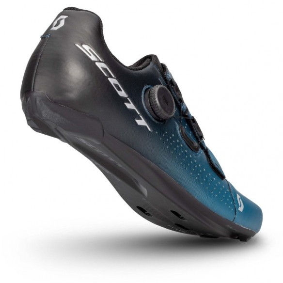 Zapatillas SCOTT Road Team Boa Black Fade/Metallic Blue