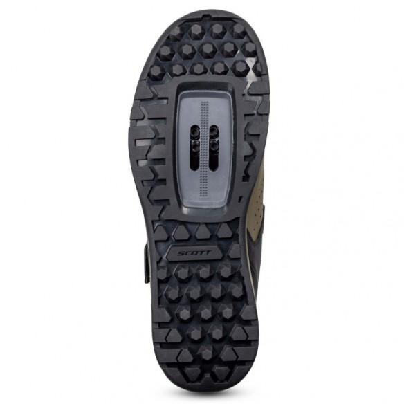 Zapatillas SCOTT MTB Shr-Alp Lace Strap Black/Fir Green