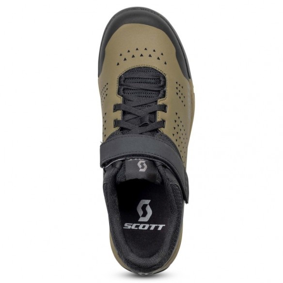 Zapatillas SCOTT MTB Shr-Alp Lace Strap Black/Fir Green