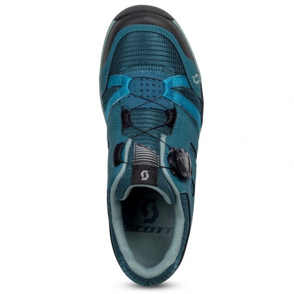 Zapatillas SCOTT Ws Sport Crus-R Flat Boa Petrol Blue/Mint Green