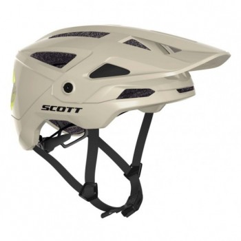 Casco SCOTT Stego Plus Beige/Radium Yellow