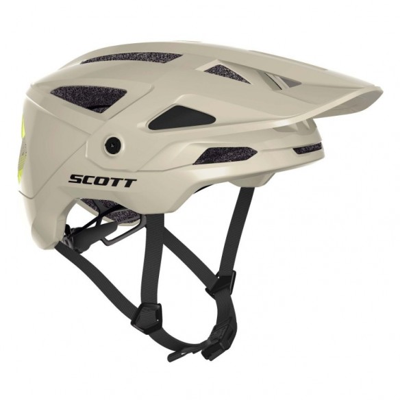 Casco SCOTT Stego Plus Beige/Radium Yellow