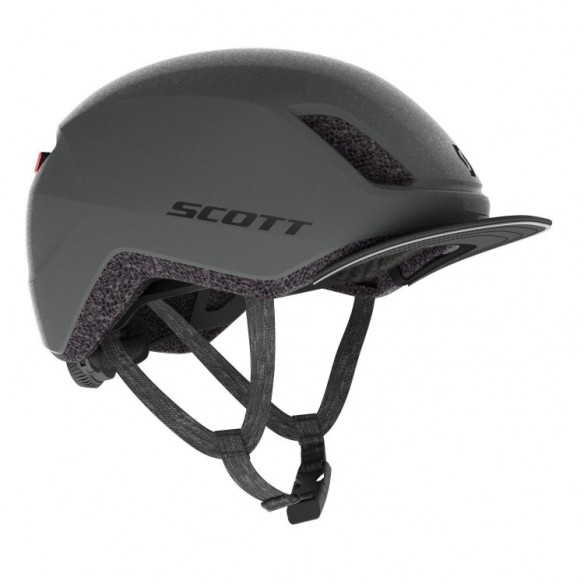 Casco SCOTT Il Doppio Plus Dark Grey Reflective