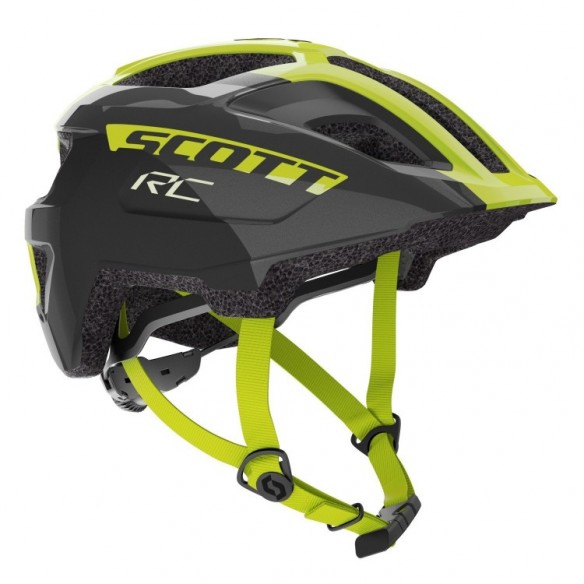 Casco SCOTT Spunto Junior Black/Radium Yellow
