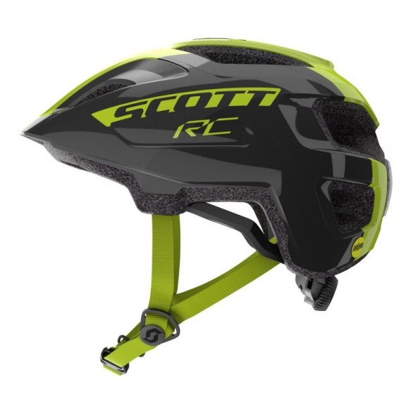 Casco SCOTT Spunto Junior Black/Radium Yellow