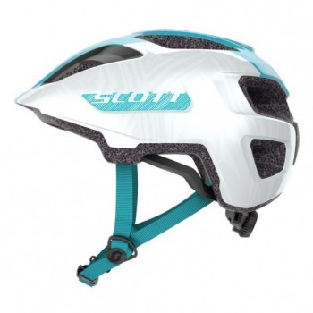 Casco SCOTT Spunto Junior white/breeze blue 2